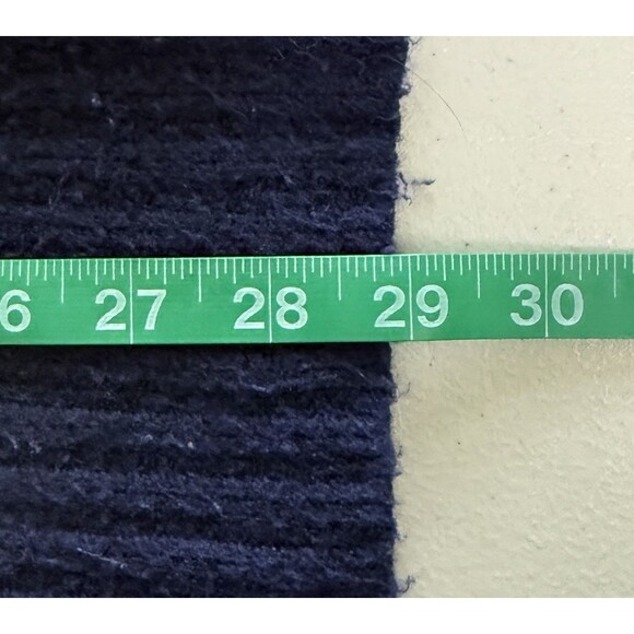 VS PINK Varsity Cardigan Collegiate CableKnit Oversized Ivy League Old Money Lg - Picture 11 of 11